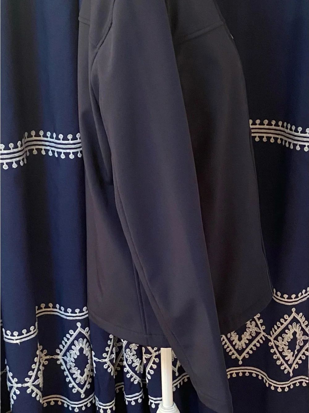 Calvin Klein Navy Utility Softshell Jacket - Picture 2 of 13